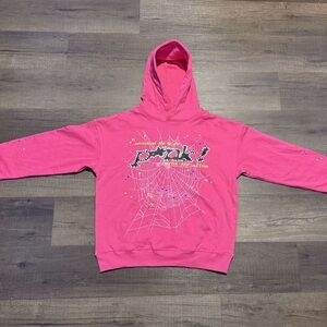 Pink Sp5der Hoodie